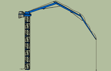 Concrete Pouring Arm