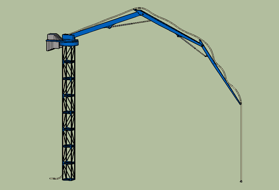 Concrete Pouring Arm