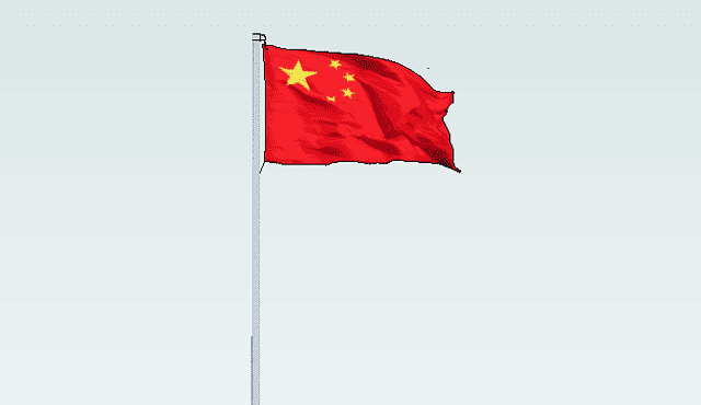中国国旗SU模型