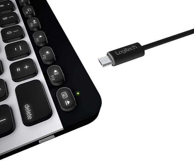 键盘USB充电