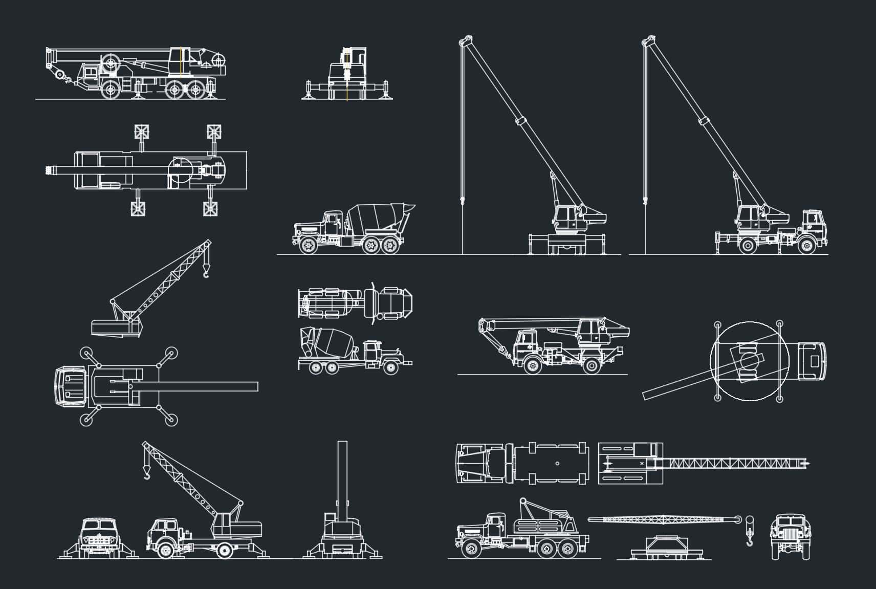 Crane CAD Drawing