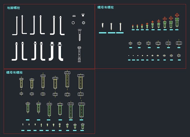 Bolts-and-screws-cad