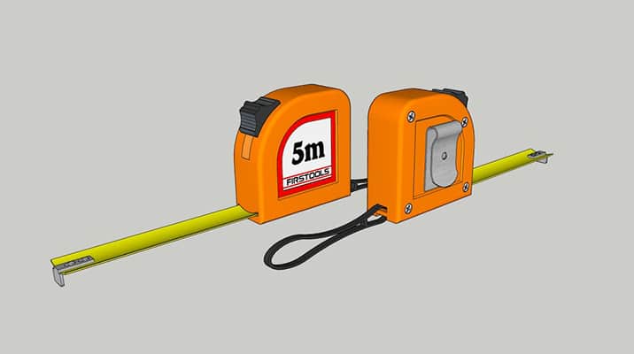 tape measure logo